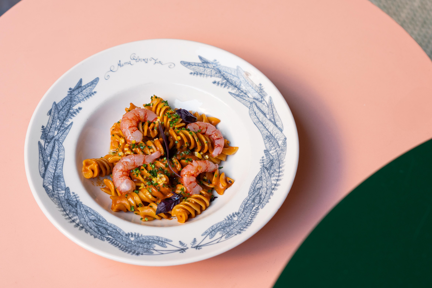 Patate Fritte con Salsa di Gamberetti (Shrimp Sauce on Fried Potatoes)